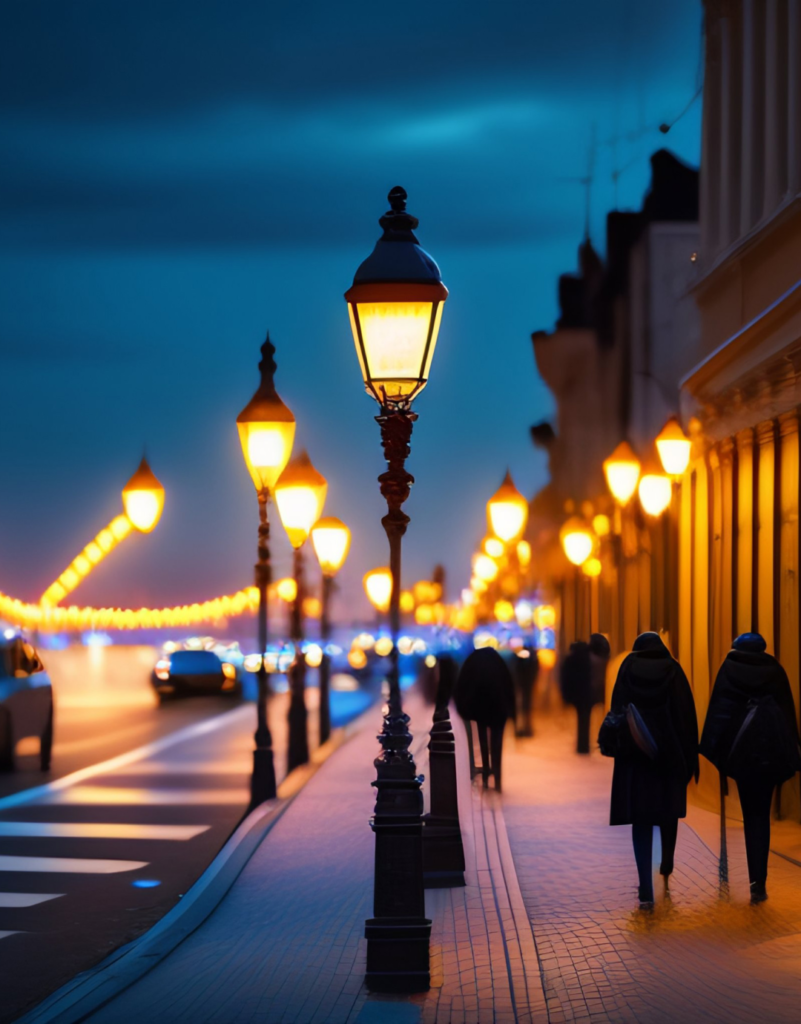 Inyección de plásticos alumbrado publico